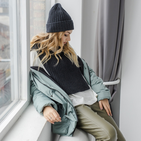 Описание вязания #Шапка_Zara