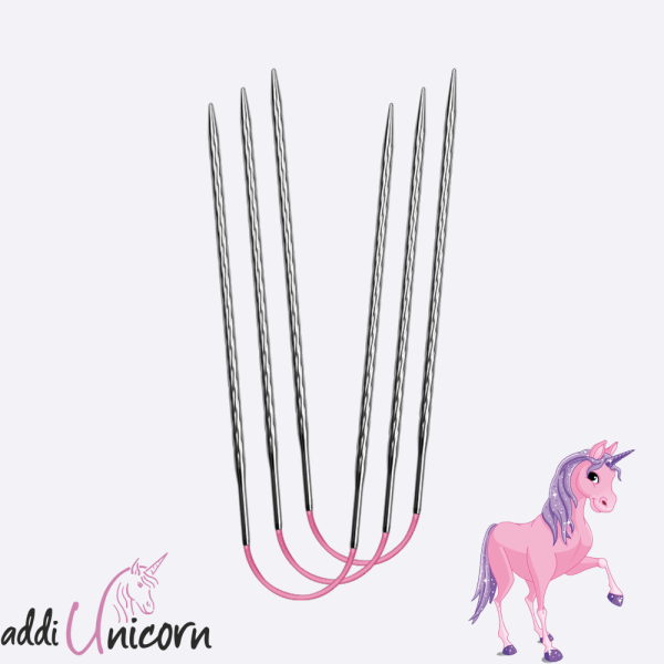 Спицы Addi CraSy Trio Unicorn Lace Long, 180-2