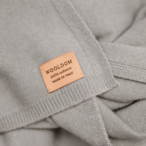 Кашемировый палантин WoolDom, Пенка латте