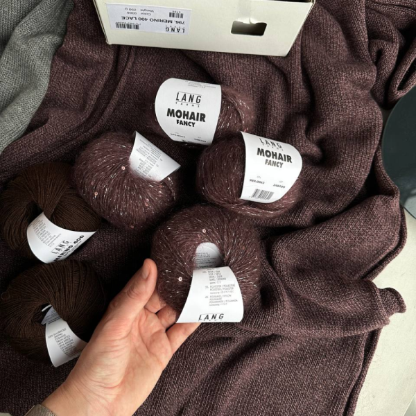 Пряжа Lang Merino 400 Lace