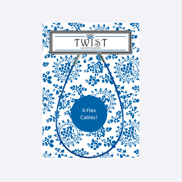 Леска ChiaoGoo twist x-flex blue cable 13 см