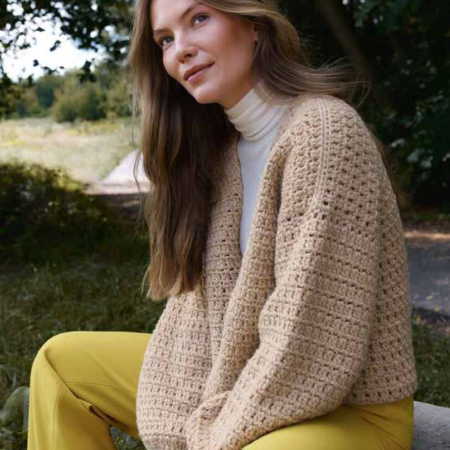 Журнал Lana Grossa: Hakeln N. 07, Сдержанный шик, AW 2024/25