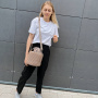 Подклад из замши на сумку ведро