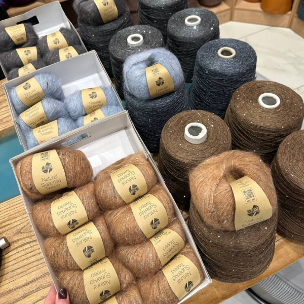 Пряжа Lana Grossa Natural Superkid Tweed