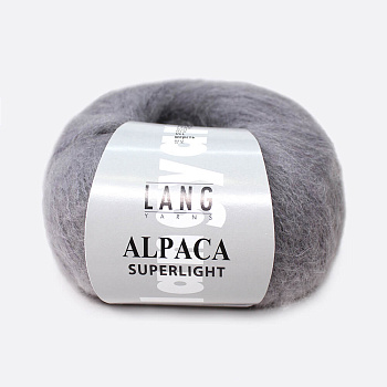 Пряжа Lang Yarns Alpaca Superlight (0024, Пепельный)