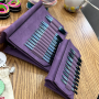 Набор спиц 12 пар 12 см LYKKE Indigo Violet