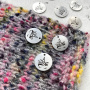 Бирка Hand Made металл Единорог