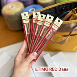 Крючок для вязания с ручкой ETIMO Red Tulip