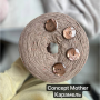 Пуговицы CONCEPT Mother of Pearl, размер 44, 28 мм 