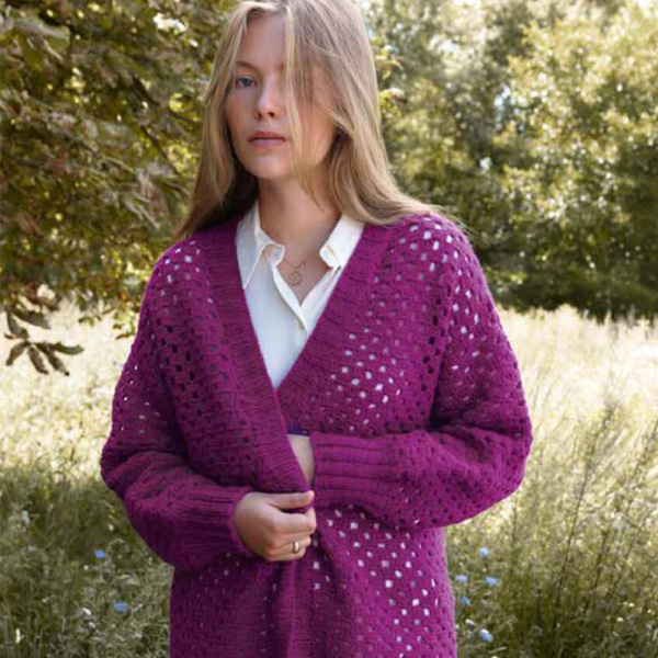 Журнал Lana Grossa: Hakeln N. 07, Сдержанный шик, AW 2024/25