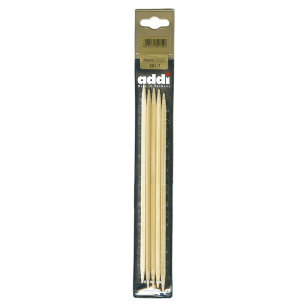 Спицы бамбуковые Addi Nature Bamboo, 501-7