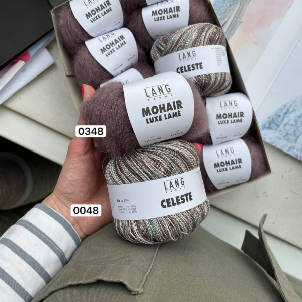 Пряжа Lang Mohair Luxe Lame