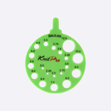 Линейка зеленая KnitPro, 10992