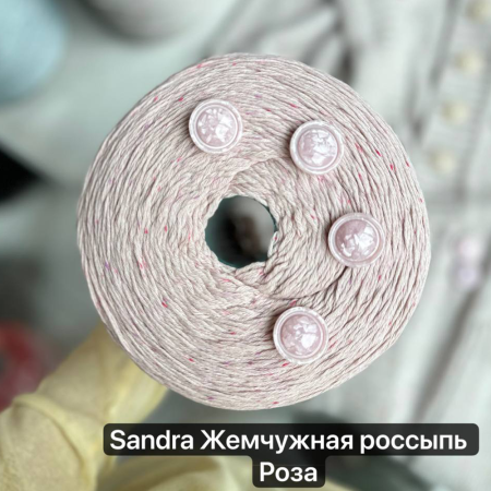 Пуговицы Sandra, Перламутр, размер 36