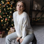 Описание вязания #Джемпер_ромбы_Кучинелли