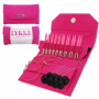 Набор укороченных спиц 7 см 9 пар Lykke Blush Fuchsia Denim