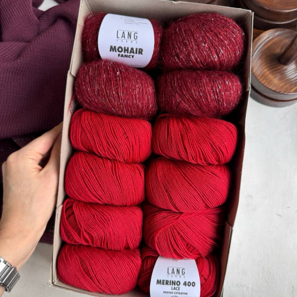 Пряжа Lang Merino 400 Lace