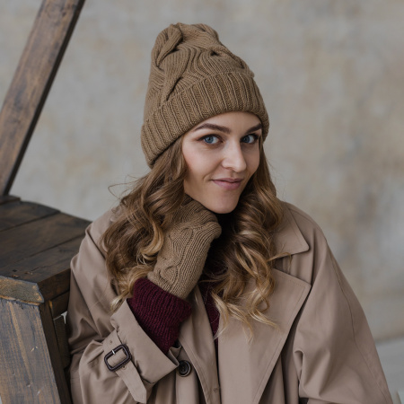Описание вязания #Шапка_Loro_Piana