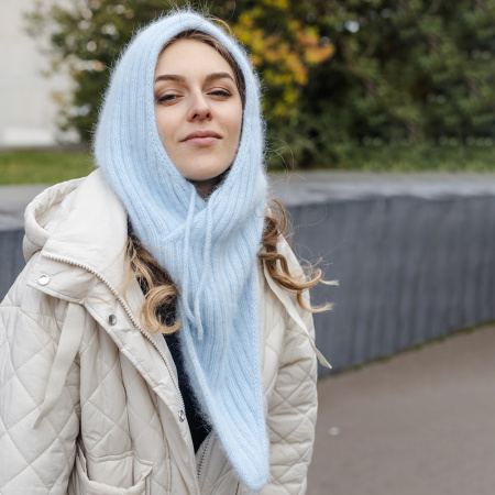 Описание вязания #Капор_Russian_woman