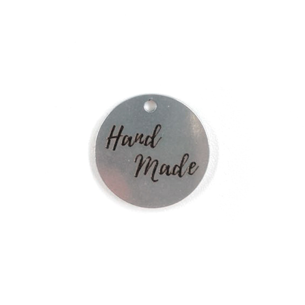 Бирка Hand Made металл Круг