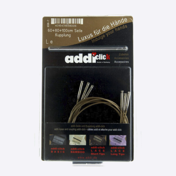 Набор лесок 60, 80 и 100 см Addi Basic, 658-7
