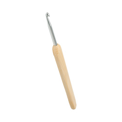 Крючок металлический с бамбуковой ручкой, ChiaoGoo