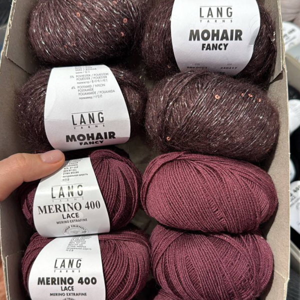 Пряжа Lang Merino 400 Lace