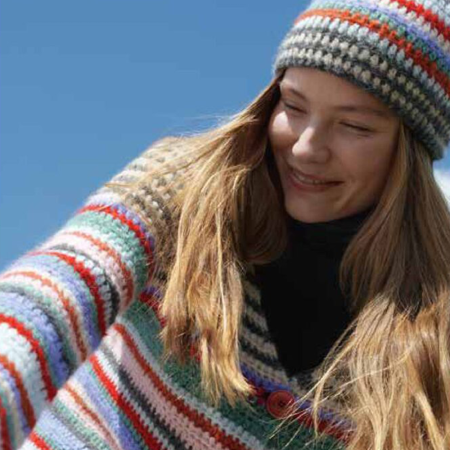 Журнал Lana Grossa: Hakeln N. 07, Сдержанный шик, AW 2024/25