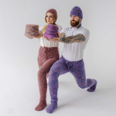 Описание вязания #Рейтузы_из_мохера