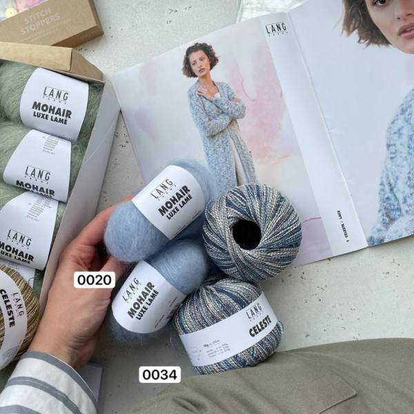 Пряжа Lang Mohair Luxe Lame