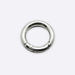 Карабин-кольцо 20 мм (Серебро)