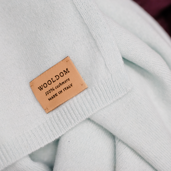 Кашемировый палантин WoolDom, Ментол