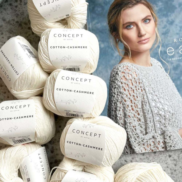 Пряжа Katia Cotton-Cashmere