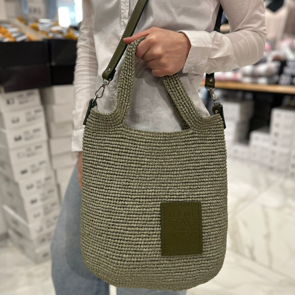 Описание вязания #Сумка_LOEWE_Basik