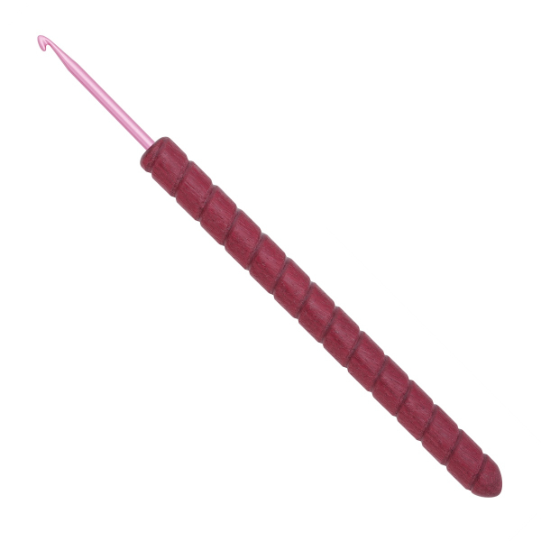 Крючок для вязания с ручкой из амаранта Addi Unicorn Purpleheart, 597-2