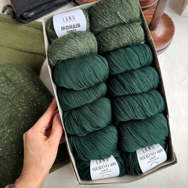 Пряжа Lang Merino 400 Lace