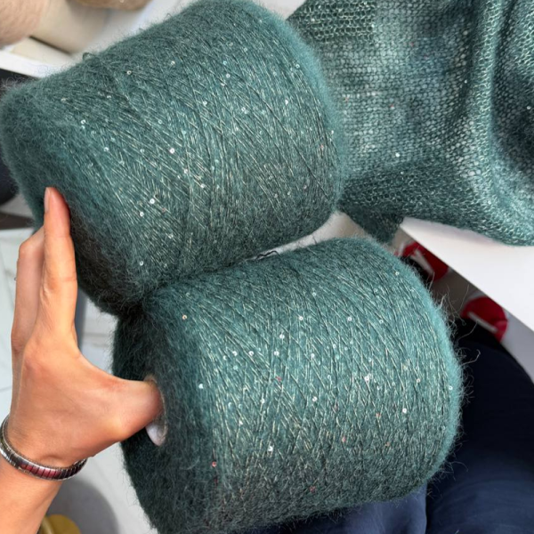 Бобина Silkid Sequins WoolDom