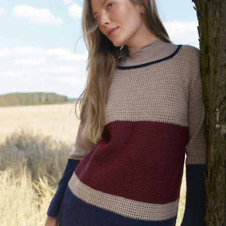 Журнал Lana Grossa: Hakeln N. 07, Сдержанный шик, AW 2024/25