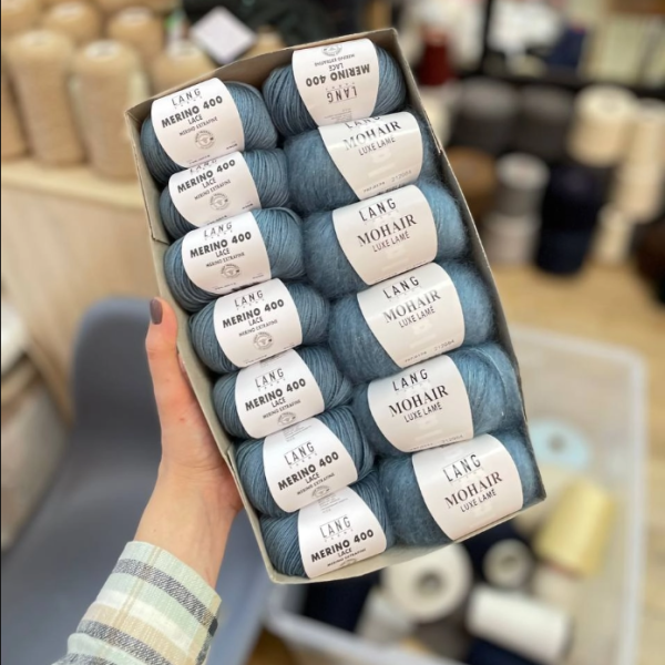 Пряжа Lang Mohair Luxe Lame
