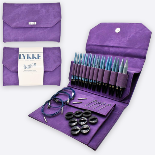 Набор спиц 12 пар 12 см LYKKE Indigo Violet