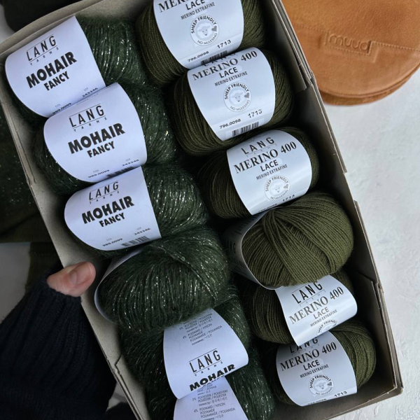 Пряжа Lang Merino 400 Lace
