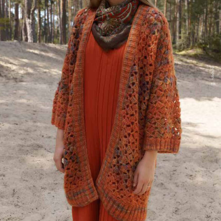 Журнал Lana Grossa: Hakeln N. 07, Сдержанный шик, AW 2024/25