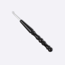 Крючок для вязания Сибирский Кедр. Addi. (3,5 мм, Черный граб)