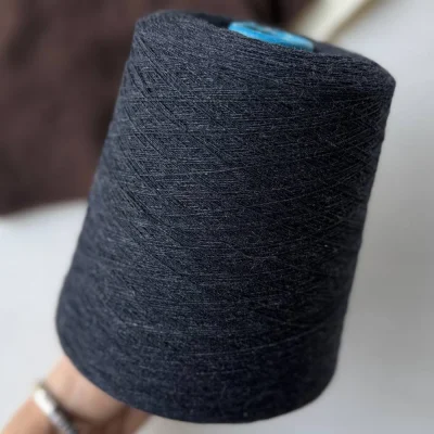 Бобина кашемир Cariaggi (100% кашемир). (20338, Графит, 1400 м.)