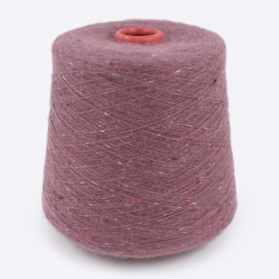 Бобина Rachele Tweed Filcom (45% кашемир, 45% ангора, 5% хлопок, 5% Па), 550 м. (435440, Cipolla, Пыльный лиловый)