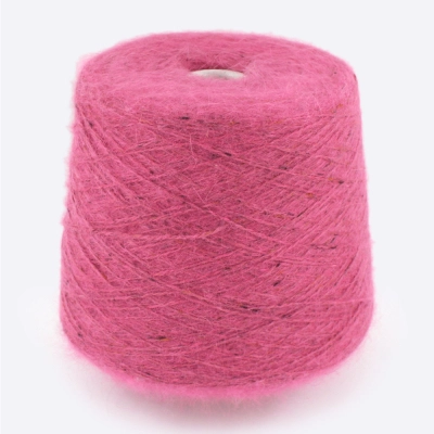 Бобина ангора, Angora Spiky Tweed, (80% ангора, 20% ПА) 100 гр, 450 м. (5887, Дикая орхидея)