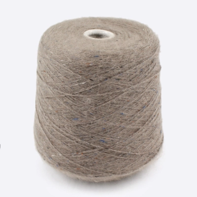 Бобина ангора, Angora Spiky Tweed, (80% ангора, 20% ПА) 100 гр, 450 м. (303497, Норковый нюд)