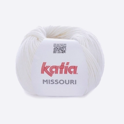Пряжа Katia Missouri (947.3, Пломбир)