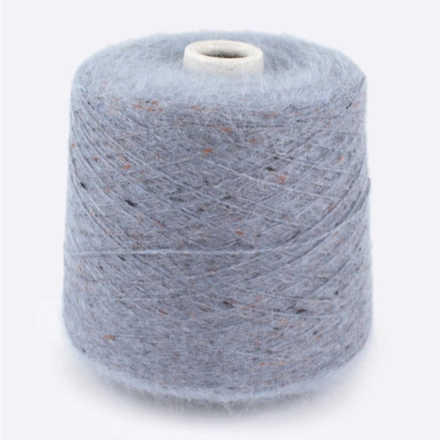 Бобина ангора, Angora Spiky Tweed, (80% ангора, 20% ПА) 100 гр, 450 м. (5644, Вареный джинс)