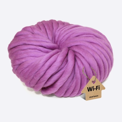 Пряжа крупная Wi-Fi (вай-фай) (Лаванда мама)